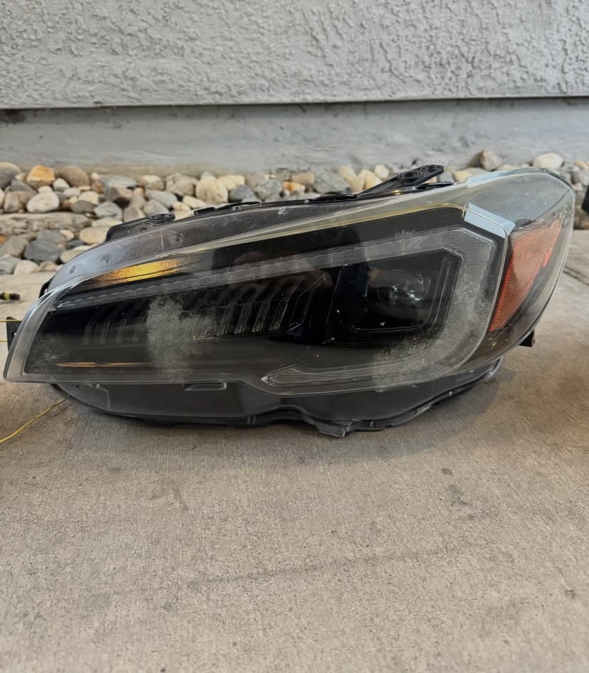 Custom headlight — build in progress